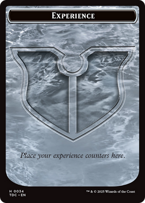 Magic: The Gathering - Experience - Tarkir: Dragonstorm Commander Tokens
