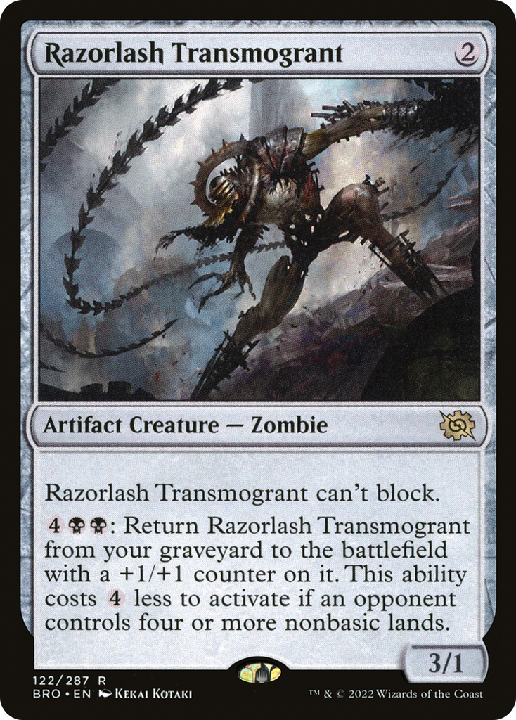 Magic: The Gathering - Razorlash Transmogrant - The Brothers' War