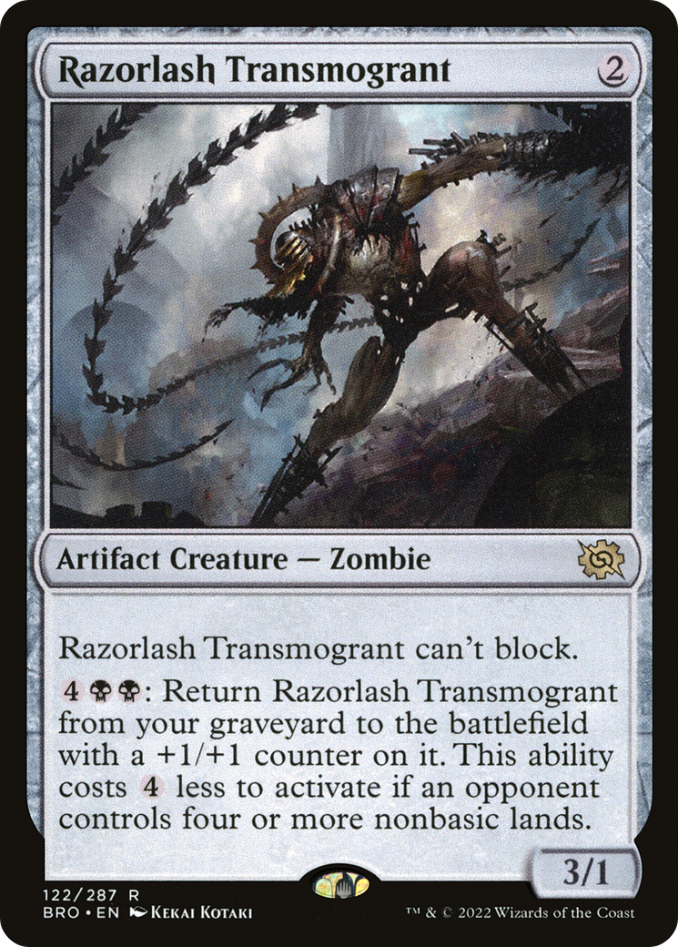 Magic: The Gathering - Razorlash Transmogrant Foil - The Brothers' War