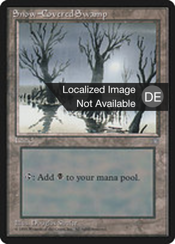 Magic: The Gathering - Verschneiter Sumpf - Ice Age