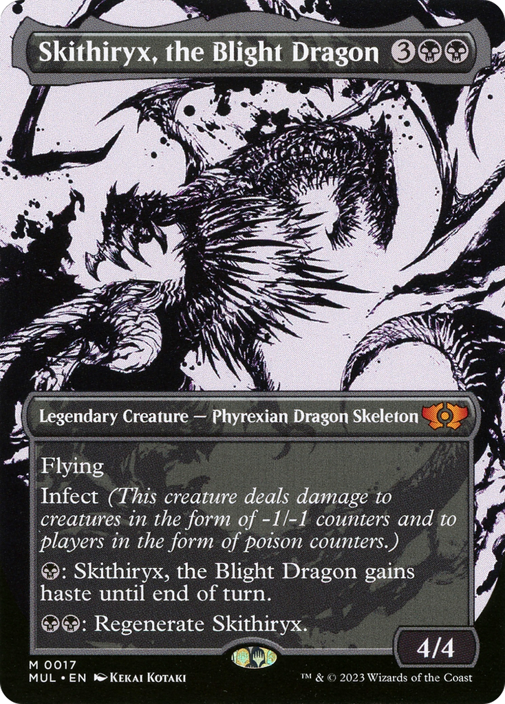 Magic: The Gathering - Skithiryx, the Blight Dragon - Multiverse Legends