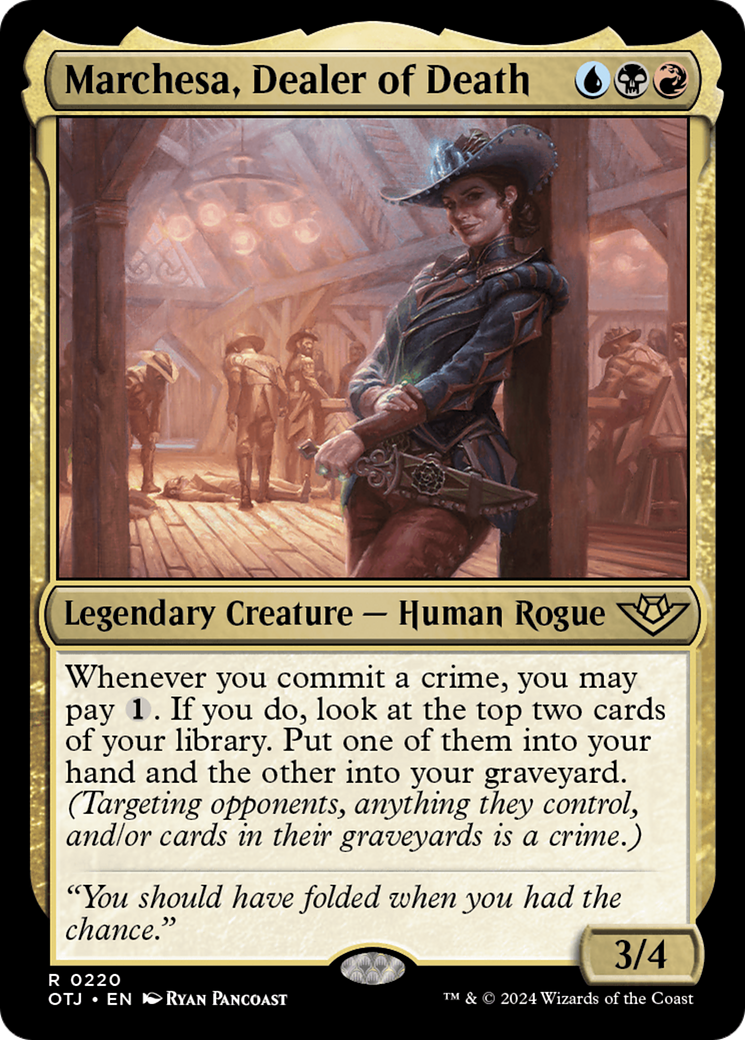 Magic: The Gathering - Marchesa, Dealer of Death - Outlaws of Thunder Junction