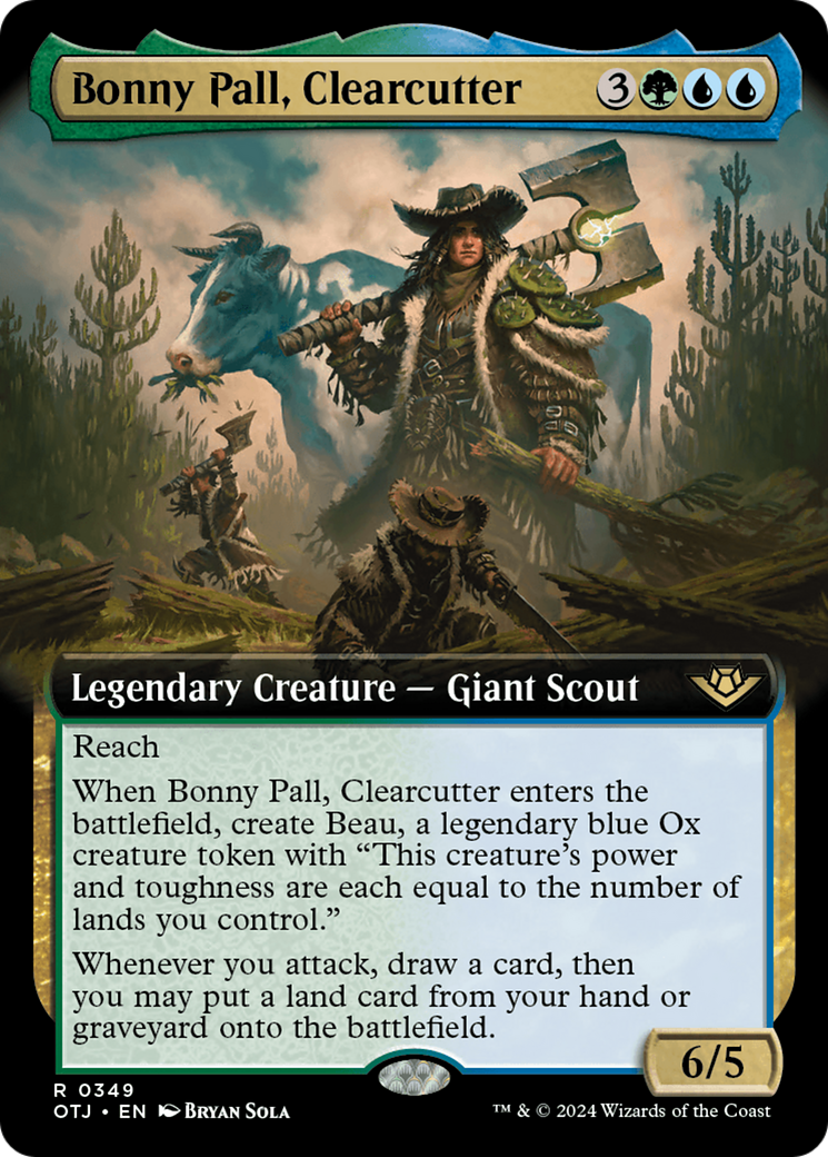 Magic: The Gathering - Bonny Pall, Clearcutter Foil - Outlaws of Thunder Junction