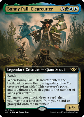 Magic: The Gathering - Bonny Pall, Clearcutter Foil - Outlaws of Thunder Junction