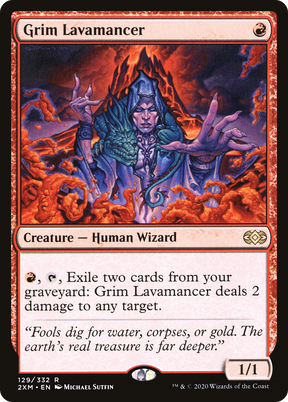 Magic: The Gathering - Grim Lavamancer Foil - Double Masters