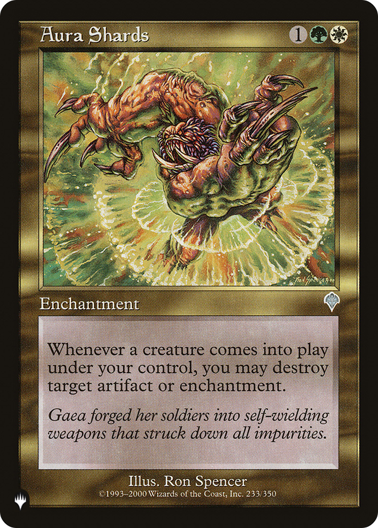 Magic: The Gathering - Aura Shards - The List