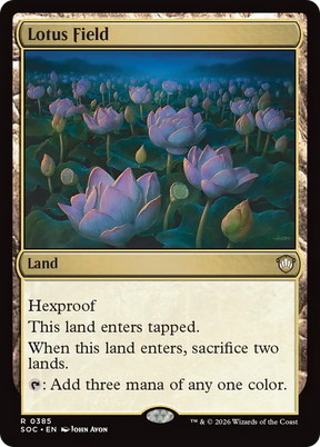 Magic: The Gathering - Lotus Field - Secrets of Strixhaven Commander