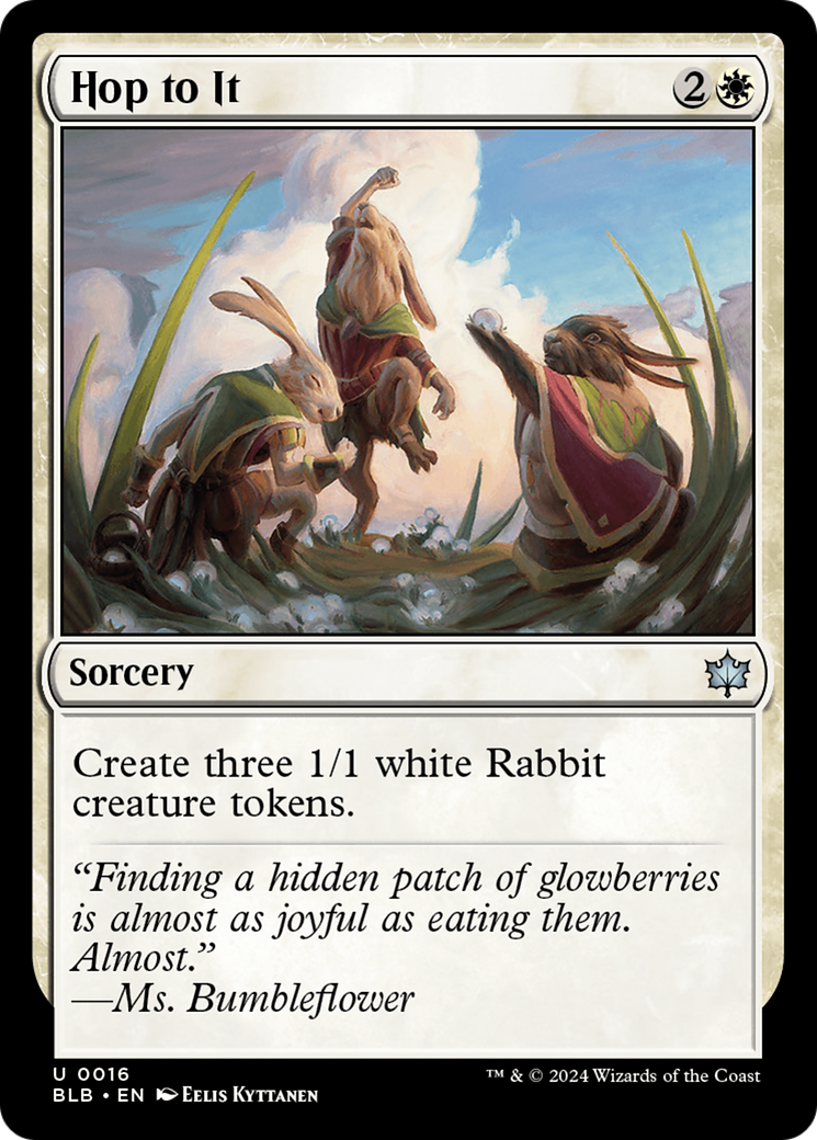 Magic: The Gathering - Hop to It Foil - Bloomburrow