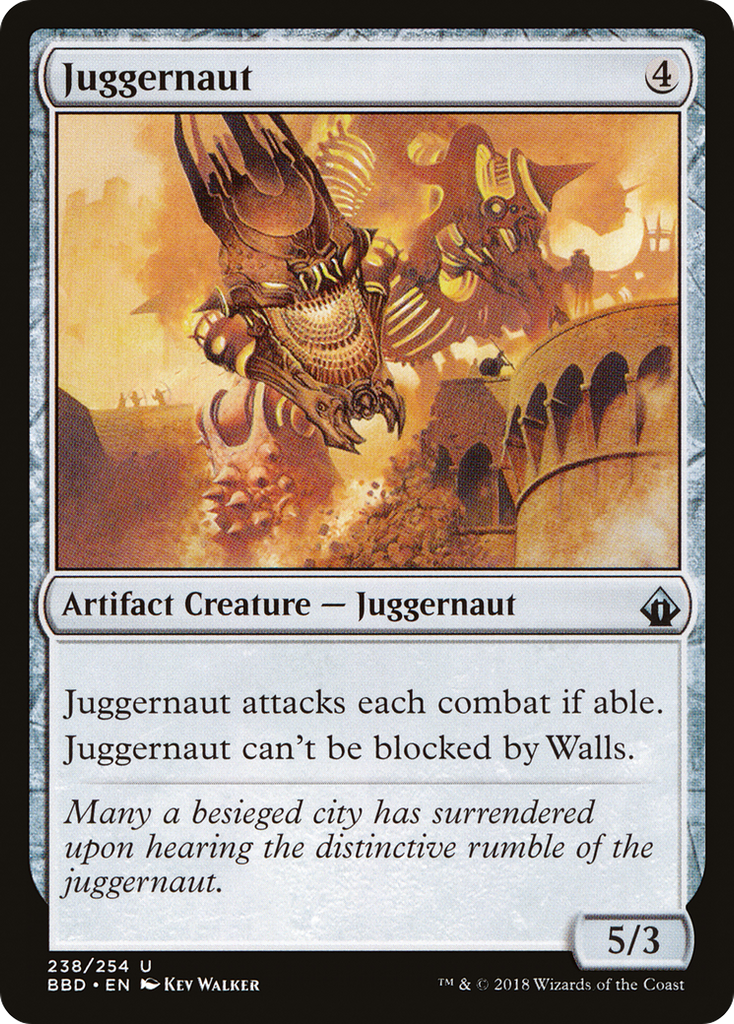 Magic: The Gathering - Juggernaut Foil - Battlebond