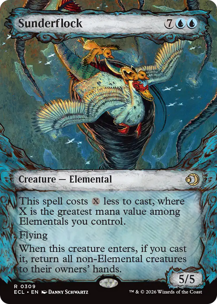Magic: The Gathering - Sunderflock Foil - Lorwyn Eclipsed