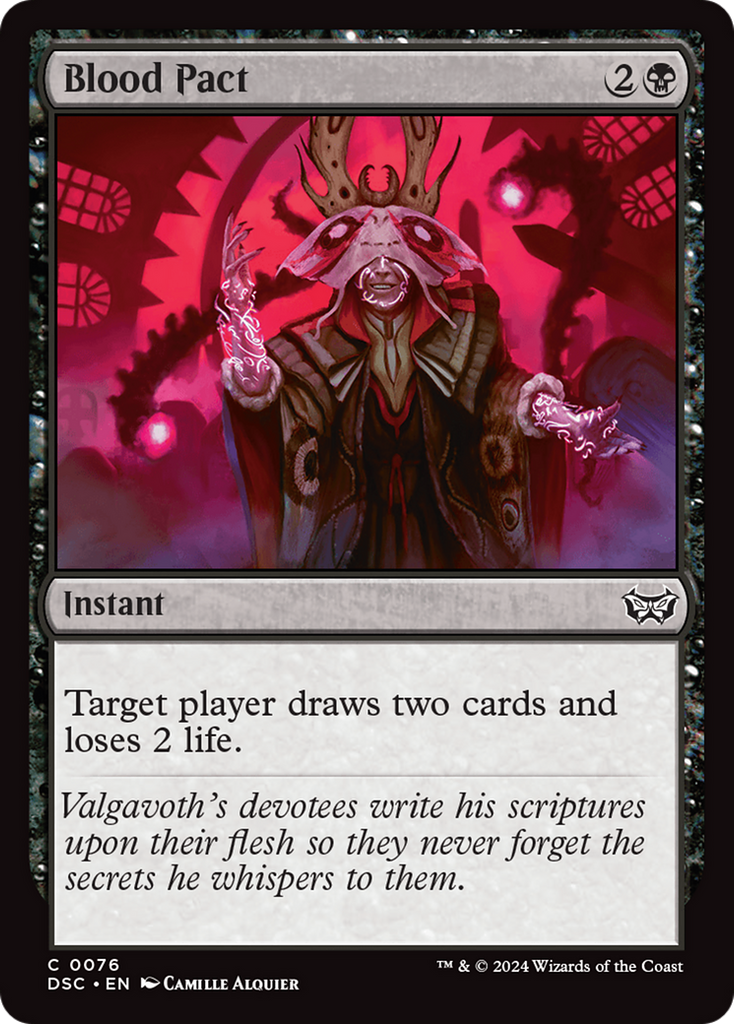 Magic: The Gathering - Blood Pact - Duskmourn: House of Horror Commander