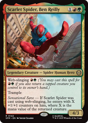 Magic: The Gathering - Scarlet Spider, Ben Reilly Foil - Marvel's Spider-Man