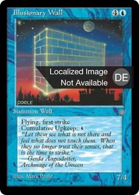 Magic: The Gathering - Illusionsmauer - Ice Age