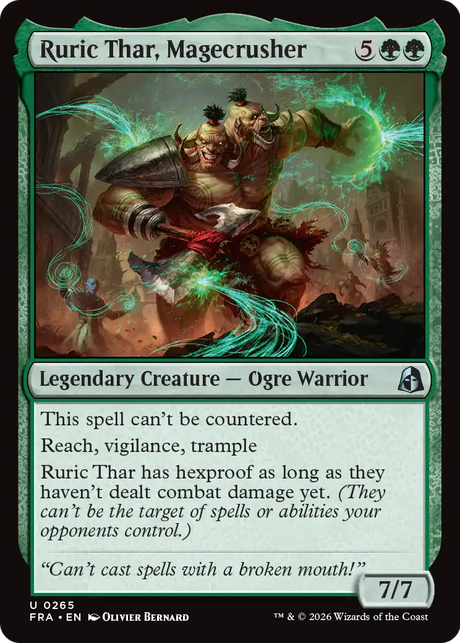 Magic: The Gathering - Ruric Thar, Magecrusher - Reality Fracture