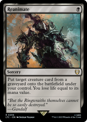 Magic: The Gathering - Reanimate - Tales of Middle-earth Commander