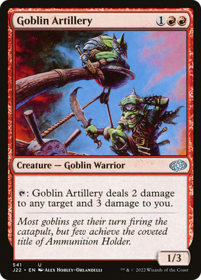 Magic: The Gathering - Goblin Artillery - Jumpstart 2022