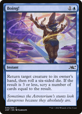 Magic: The Gathering - Boing! Foil - Unfinity