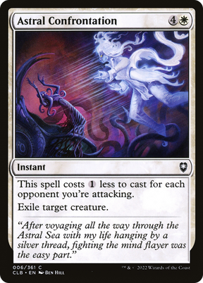 Magic: The Gathering - Astral Confrontation - Commander Legends: Battle for Baldur's Gate