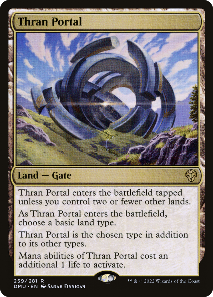 Magic: The Gathering - Thran Portal Foil - Dominaria United