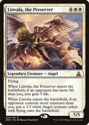 Magic: The Gathering - Linvala, the Preserver Foil - Oath of the Gatewatch