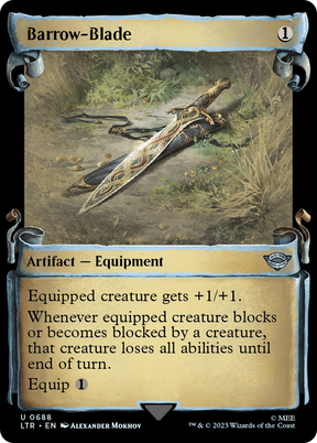 Magic: The Gathering - Barrow-Blade - The Lord of the Rings: Tales of Middle-earth