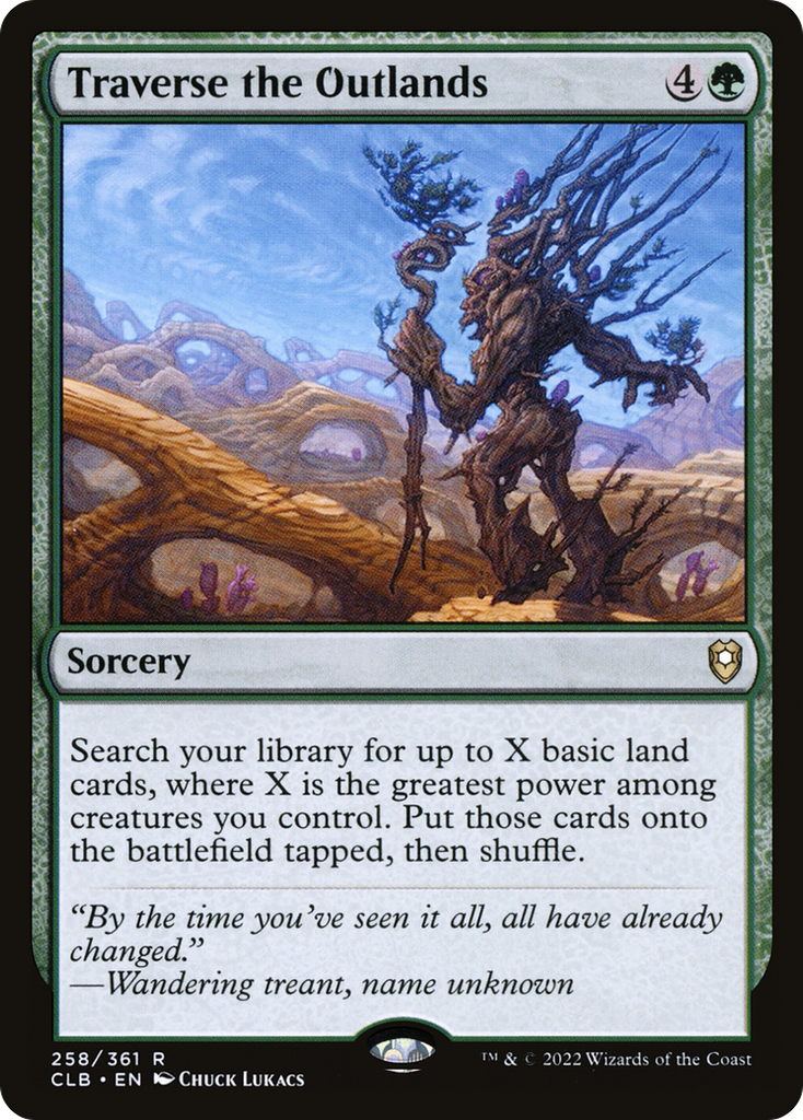 Magic: The Gathering - Traverse the Outlands - Commander Legends: Battle for Baldur's Gate