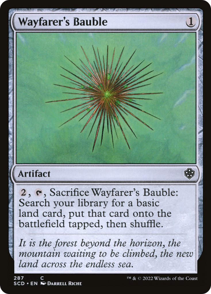 Magic: The Gathering - Wayfarer's Bauble - Starter Commander Decks