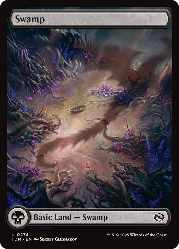 Magic: The Gathering - Swamp #274 Foil - Tarkir: Dragonstorm
