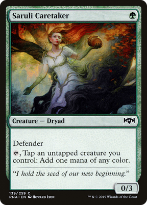 Magic: The Gathering - Saruli Caretaker Foil - Ravnica Allegiance