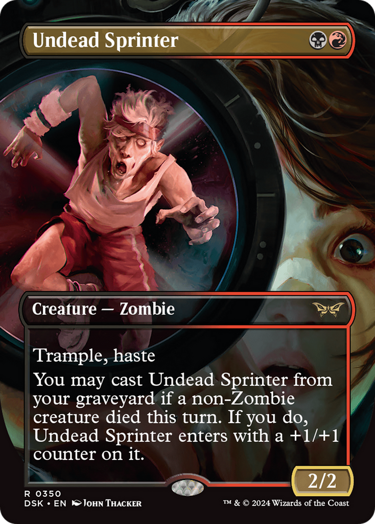 Magic: The Gathering - Undead Sprinter - Duskmourn: House of Horror