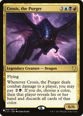 Magic: The Gathering - Crosis, the Purger - The List