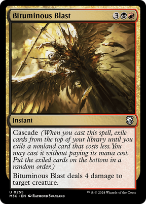 Magic: The Gathering - Bituminous Blast - Modern Horizons 3 Commander