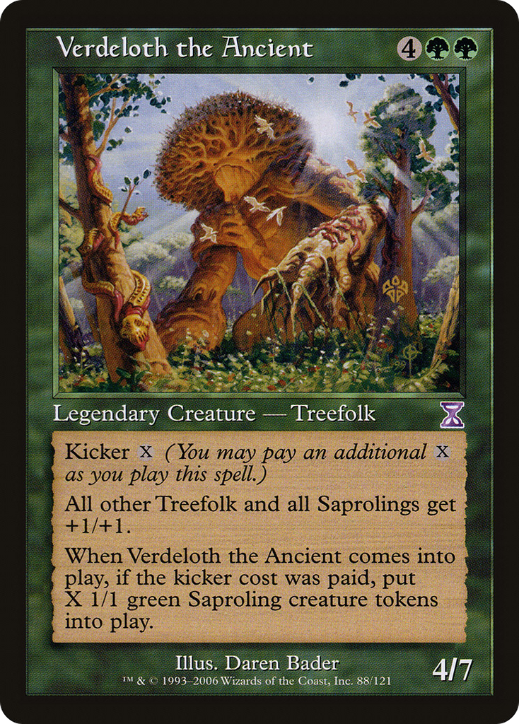 Magic: The Gathering - Verdeloth the Ancient - Time Spiral Timeshifted