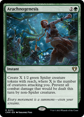 Magic: The Gathering - Arachnogenesis Foil - Commander Masters