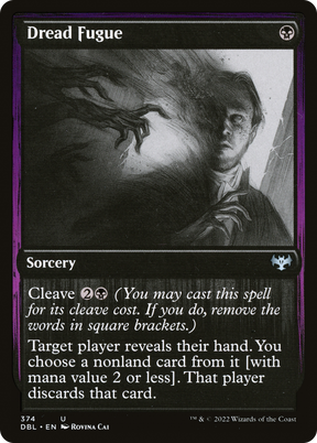 Magic: The Gathering - Dread Fugue Foil - Innistrad: Double Feature