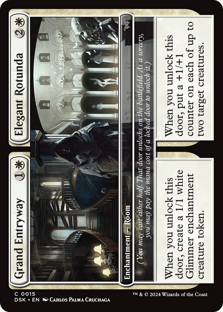 Magic: The Gathering - Grand Entryway // Elegant Rotunda - Duskmourn: House of Horror