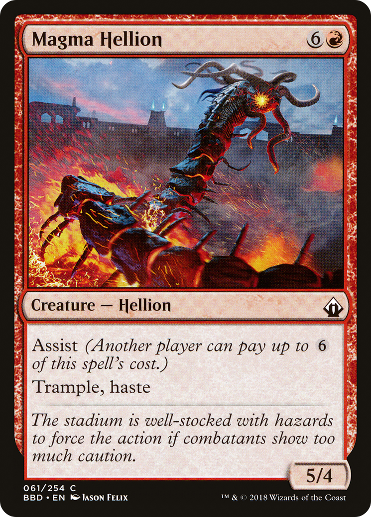 Magic: The Gathering - Magma Hellion Foil - Battlebond