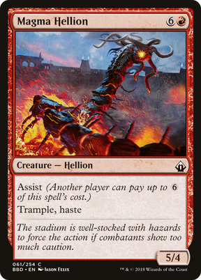Magic: The Gathering - Magma Hellion Foil - Battlebond