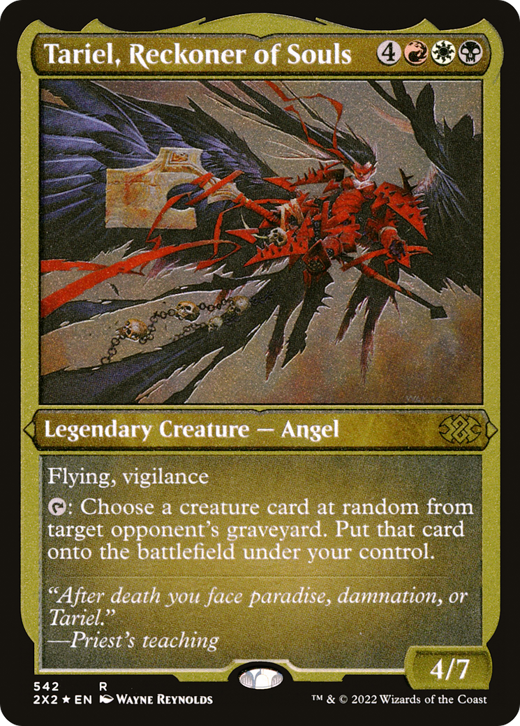 Magic: The Gathering - Tariel, Reckoner of Souls Foil - Double Masters 2022