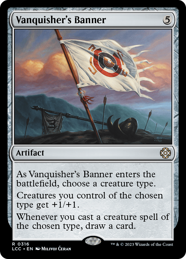 Magic: The Gathering - Vanquisher's Banner - The Lost Caverns of Ixalan Commander