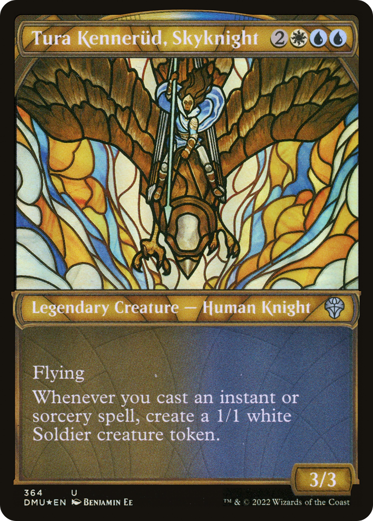 Magic the Gathering - Tura Kennerüd, Skyknight Foil - Dominaria United