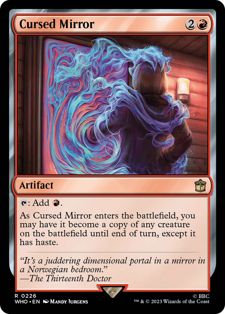 Magic: The Gathering - Cursed Mirror - Doctor Who