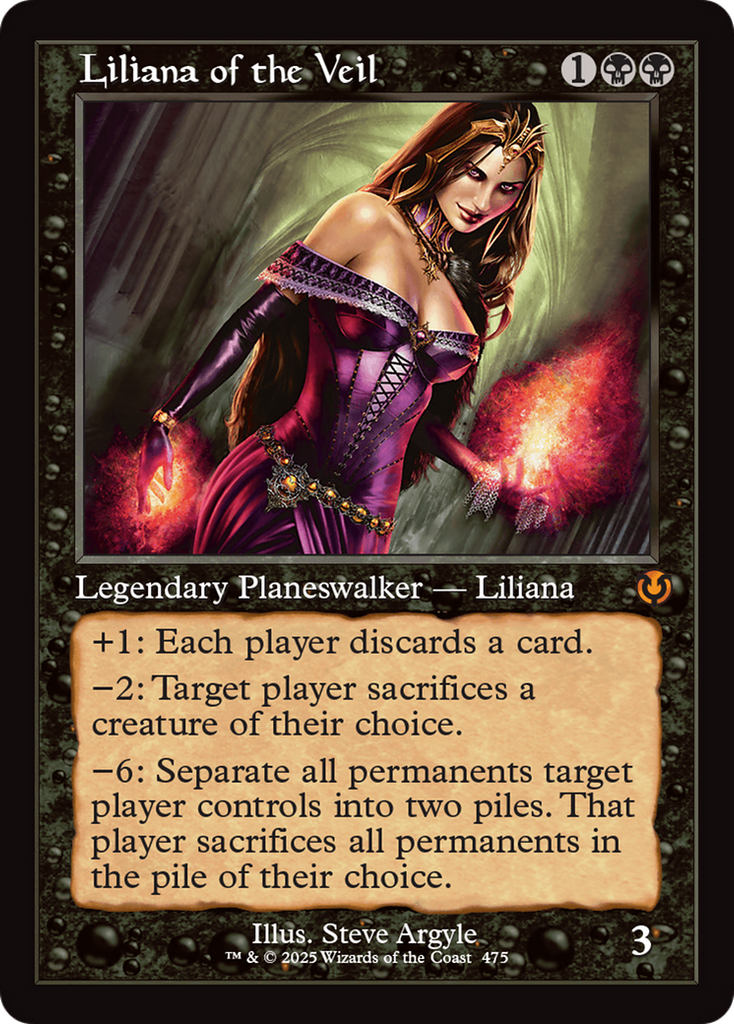 Magic: The Gathering - Liliana of the Veil - Innistrad Remastered