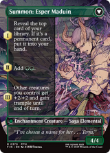 Magic: The Gathering - Esper Origins // Summon: Esper Maduin Foil - Final Fantasy