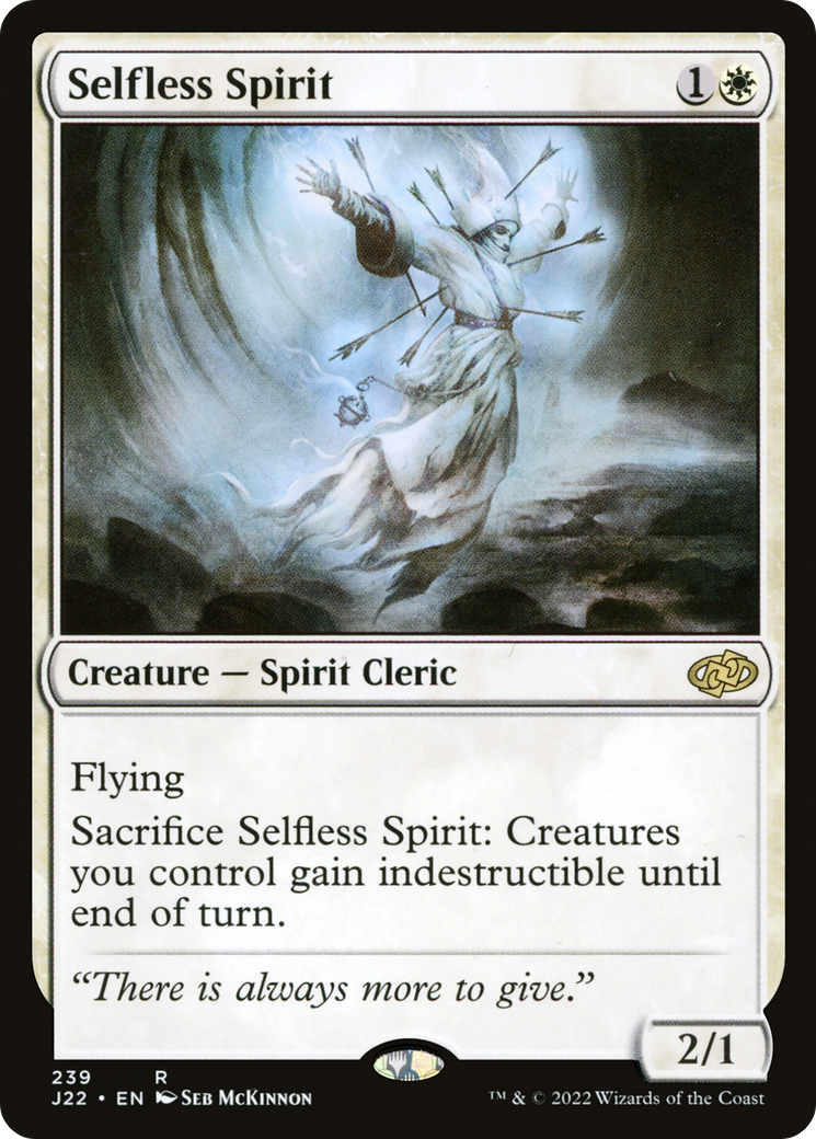 Magic: The Gathering - Selfless Spirit - Jumpstart 2022