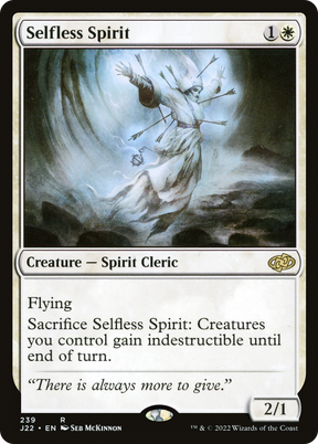 Magic: The Gathering - Selfless Spirit - Jumpstart 2022