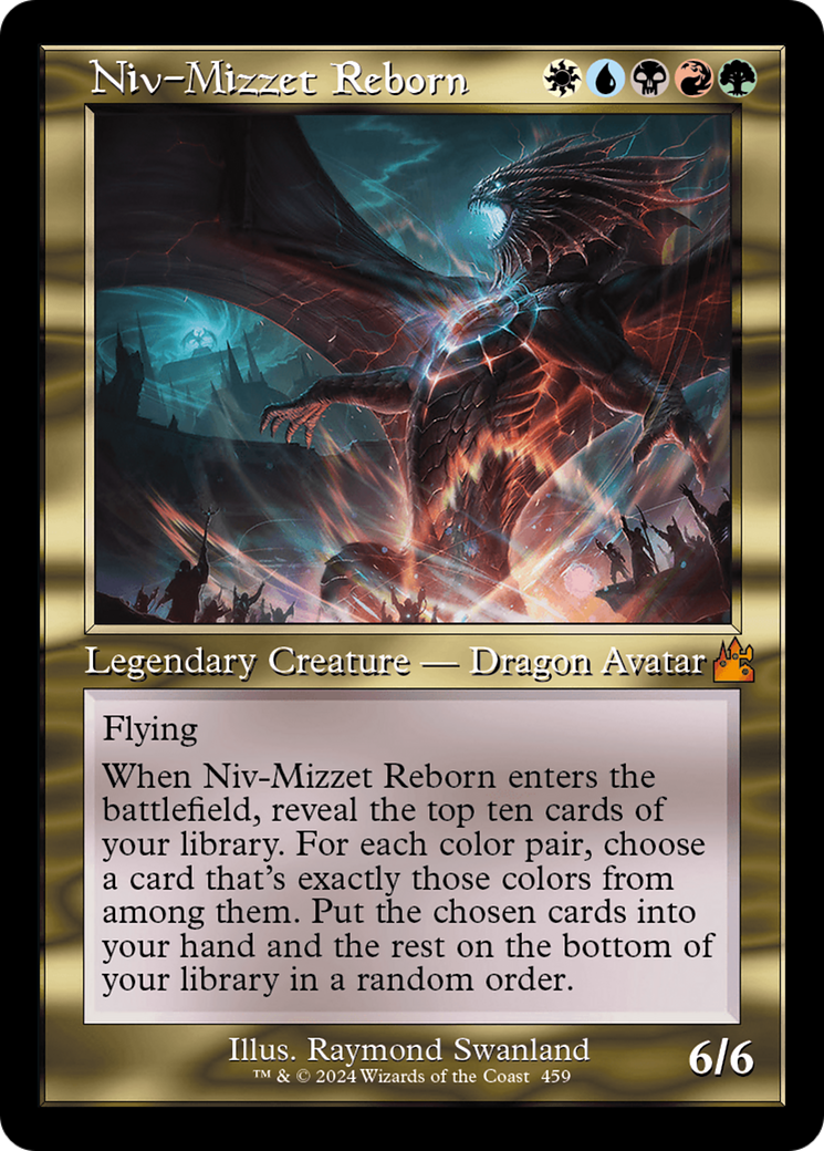 Magic: The Gathering - Niv-Mizzet Reborn Foil - Ravnica Remastered