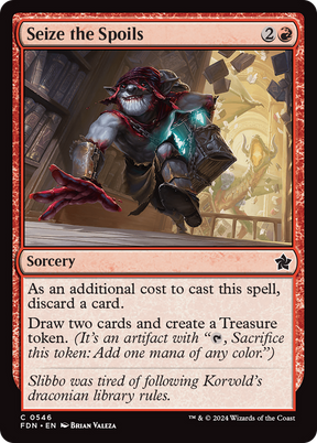 Magic: The Gathering - Seize the Spoils - Foundations