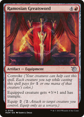 Magic: The Gathering - Ramosian Greatsword - March of the Machine
