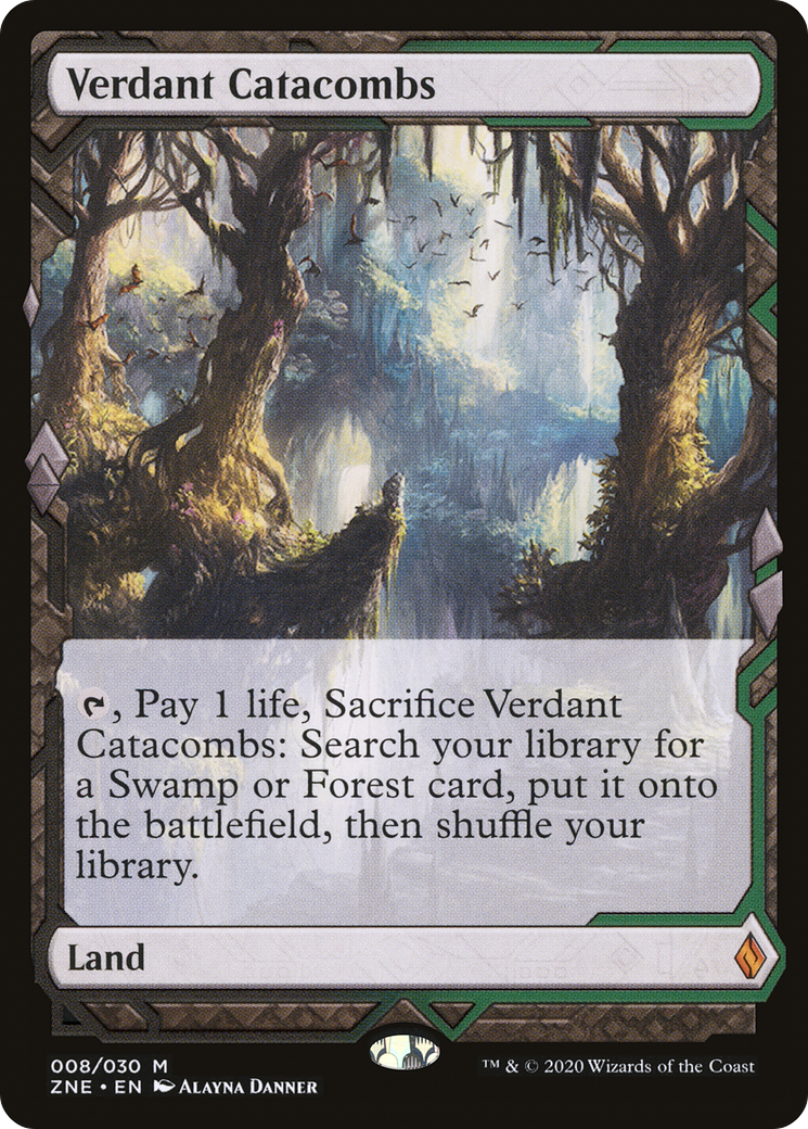 Magic: The Gathering - Verdant Catacombs Foil - Zendikar Rising Expeditions